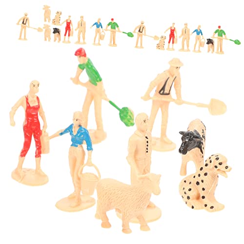 Milisten 3Sätze Tierfiguren Teiliges Mini Farm Zubehör Realistische Bauernhoftiere für Sandtisch Dekoration Spielzeugfiguren für Mikrolandschaften Milisten 3Sätze Tierfiguren Teiliges Mini Farm Zubehör Realistische Bauernhoftiere für Sandtisch Dekoration Spielzeugfiguren für Mikrolandschaften von Milisten