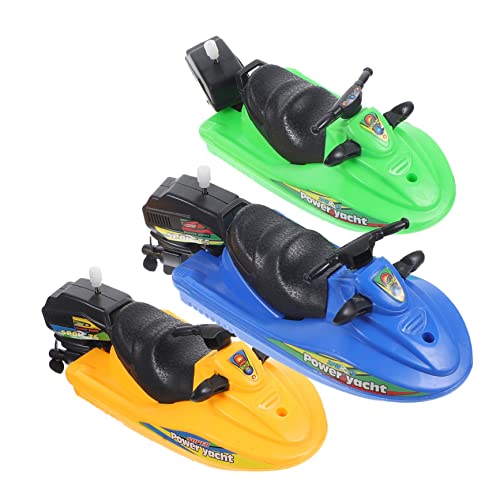 Milisten 3Stücke Aufziehbares Motorboot Bade für Lustiges Wasserspielzeug für Badewanne und Pool Sicher und Leicht für Kleinkinder Ab Jahr und Unterhaltsam Milisten 3Stücke Aufziehbares Motorboot Bade für Lustiges Wasserspielzeug für Badewanne und Pool Sicher und Leicht für Kleinkinder Ab Jahr und Unterhaltsam von Milisten