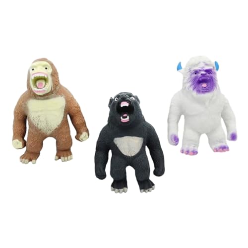 Milisten 3Stücke Dekompressionsspielzeug Dehnbares Cartoon Aus Stressabbau Für Erwachsene Handspielzeug Für Zuhause Und Unterwegs von Milisten