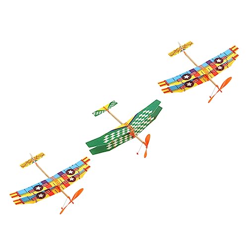 Milisten 3Stücke Gummiband Flugzeugmodelle für Lustige Segelflugzeuge aus Hochwertigem Hand Auge Koordination Jungen und Ab Milisten 3Stücke Gummiband Flugzeugmodelle für Lustige Segelflugzeuge aus Hochwertigem Hand Auge Koordination Jungen und Ab von Milisten