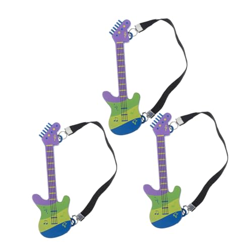Milisten 3Stücke Mini Gitarrenmodell mit Schultergurt Gitarren für Puppen für Freunde Kreative Wohnkultur und Fotorequisiten Milisten 3Stücke Mini Gitarrenmodell mit Schultergurt Gitarren für Puppen für Freunde Kreative Wohnkultur und Fotorequisiten von Milisten