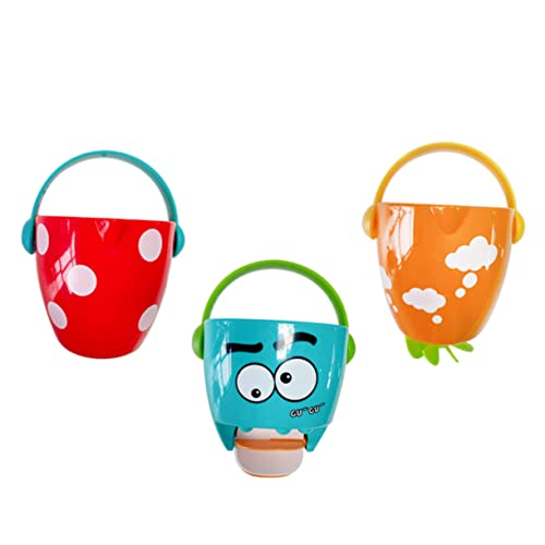 Milisten 3Stücke Mini Wasser Eimer für Badespaß Niedliches Duschspielzeug Cartoon Design für Badewanne und Pool Fördert Fingerflexibilität und Spaß Beim Milisten 3Stücke Mini Wasser Eimer für Badespaß Niedliches Duschspielzeug Cartoon Design für Badewanne und Pool Fördert Fingerflexibilität und Spaß Beim von Milisten
