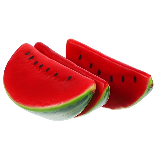 Milisten 3Stücke Realistische Wassermelonenscheiben Dekorative Obstscheiben für Sommerpartys Langlebig und Farbecht Foto Requisiten für Kreative Arrangements Milisten 3Stücke Realistische Wassermelonenscheiben Dekorative Obstscheiben für Sommerpartys Langlebig und Farbecht Foto Requisiten für Kreative Arrangements von Milisten