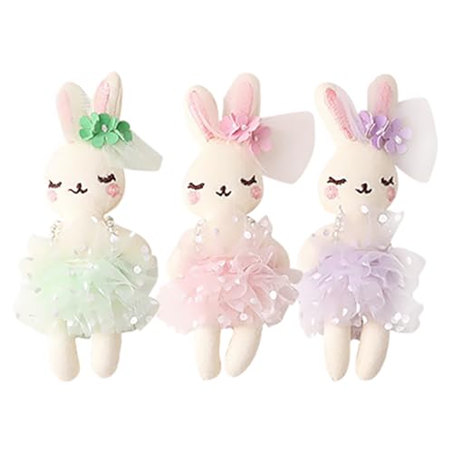 Milisten 3Stücke Teiliges Plüschkaninchen Niedliche DIY Dekorationspuppe für Ostern Handgefertigte Füllung Sanften Farben Helllila Milisten 3Stücke Teiliges Plüschkaninchen Niedliche DIY Dekorationspuppe für Ostern Handgefertigte Füllung Sanften Farben Helllila von Milisten
