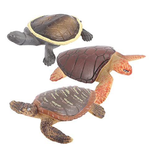 Milisten 3Stücke Teiliges Schildkrötenmodell Realistische Tiere Figuren für Dekoration Detailgetreue Schildkröten Milisten 3Stücke Teiliges Schildkrötenmodell Realistische Tiere Figuren für Dekoration Detailgetreue Schildkröten von Milisten