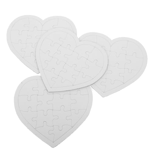 Milisten 4 Blätter Blanko Puzzle zum Malen für DIY Kunstprojekte für Kreative Bastelstunden Fördert Kognitive Fähigkeiten und Farbenerkennung Milisten 4 Blätter Blanko Puzzle zum Malen für DIY Kunstprojekte für Kreative Bastelstunden Fördert Kognitive Fähigkeiten und Farbenerkennung von Milisten