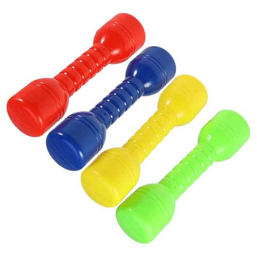 Milisten 4 STÜCKE Teiliges Abs Kunststoff Ergonomische Kleine Kurzhanteln für Kindergarten Farbige Fitness handgriffe zur Frühgymnastik und Armkoordination Sicher und Robust Milisten 4 STÜCKE Teiliges Abs Kunststoff Ergonomische Kleine Kurzhanteln für Kindergarten Farbige Fitness handgriffe zur Frühgymnastik und Armkoordination Sicher und Robust von Milisten