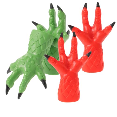 Milisten 4 STÜCKE Teiliges Fake Fingerhandschuhe Glatte Oberfläche Lustige Party Streich Requisiten für Unvergessliche Foto und Kreativen Spaß bei Altersgruppen von Milisten