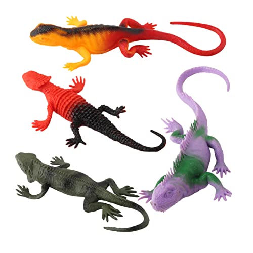 Milisten 4 STÜCKE Teiliges Realistischer Reptilienmodelle aus Langlebigem Kunststoff Pädagogisches Wildtier Simulation für Dekorative und Praktische Tierfiguren Milisten 4 STÜCKE Teiliges Realistischer Reptilienmodelle aus Langlebigem Kunststoff Pädagogisches Wildtier Simulation für Dekorative und Praktische Tierfiguren von Milisten