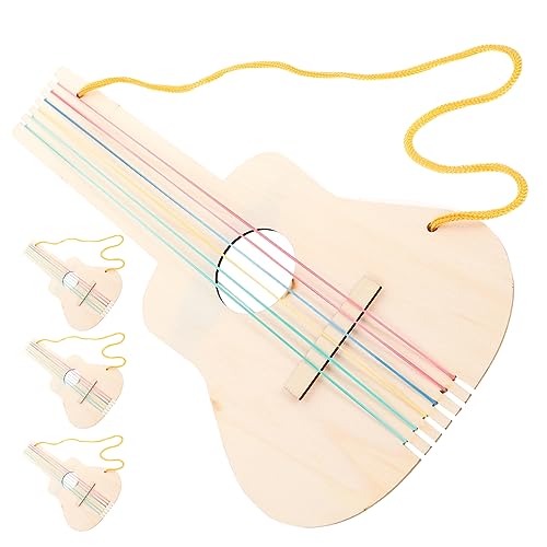 Milisten 4 Sätze DIY Holzgitarre Bauen unvollendete Holzgitarre Spielzeuggitarre DIY Leere Gitarre DIY unlackierte Holzgitarre DIY unlackierte Gitarre unfertige Holzgitarre Milisten 4 Sätze DIY Holzgitarre Bauen unvollendete Holzgitarre Spielzeuggitarre DIY Leere Gitarre DIY unlackierte Holzgitarre DIY unlackierte Gitarre unfertige Holzgitarre von Milisten