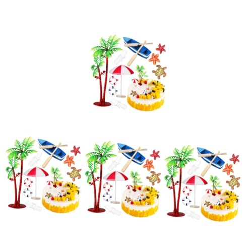 Milisten 4 Sätze Dekoration Mit Strandmotiven Im Freien Kuchendeckel Für Den Strand Kuchendekorationen Zum Thema Strand Baum Party -kuchendekoration Stranddekoration Glas 10 Stück * 4 Milisten 4 Sätze Dekoration Mit Strandmotiven Im Freien Kuchendeckel Für Den Strand Kuchendekorationen Zum Thema Strand Baum Party -kuchendekoration Stranddekoration Glas 10 Stück * 4 von Milisten