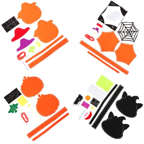 Milisten 4 Sätze Halloween Diy Süßigkeitentaschen mit Niedlichen Motiven für Party Goodies und Geschenktüten für Halloween Feiern Geburtstagsgeschenke Milisten 4 Sätze Halloween Diy Süßigkeitentaschen mit Niedlichen Motiven für Party Goodies und Geschenktüten für Halloween Feiern Geburtstagsgeschenke von Milisten