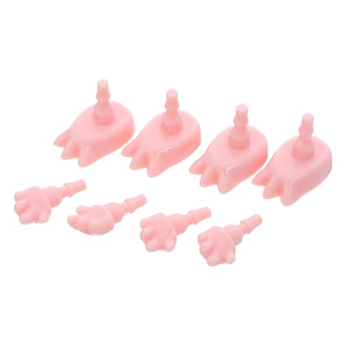 Milisten 4 Sätze Miniatur Puppen Hände und Füße Set Teiliges Set aus Realistischen Kunststoff Gelenken für DIY Puppenbau und Action Figuren Zubehör Milisten 4 Sätze Miniatur Puppen Hände und Füße Set Teiliges Set aus Realistischen Kunststoff Gelenken für DIY Puppenbau und Action Figuren Zubehör von Milisten