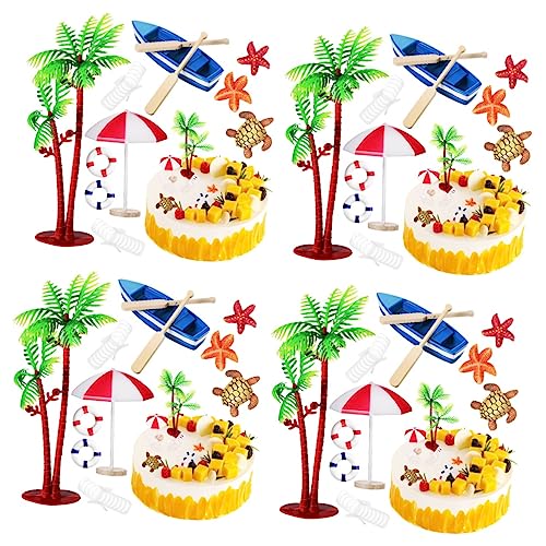 Milisten 4 Sätze Teiliges Strand Themen Dekorationsset Für Kuchen Stühle Boote Und Sonnenschirme Für Sommerpartys Und Feiern Realistische Deko Für Geburtstagsfeiern Und Shower 10 Stück * 4 Milisten 4 Sätze Teiliges Strand Themen Dekorationsset Für Kuchen Stühle Boote Und Sonnenschirme Für Sommerpartys Und Feiern Realistische Deko Für Geburtstagsfeiern Und Shower 10 Stück * 4 von Milisten