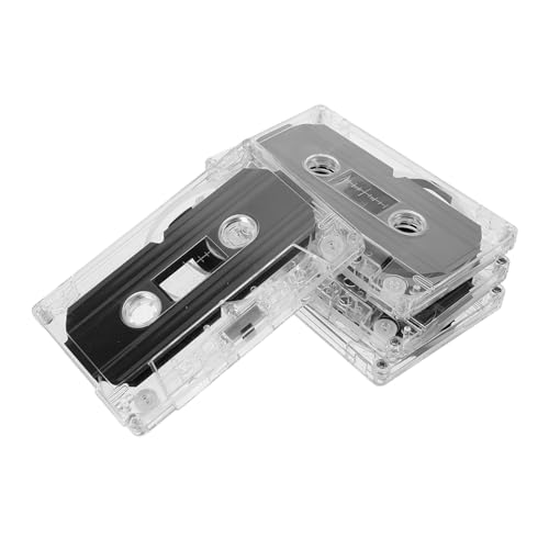 Milisten 4 Stück 30 Audiokassetten Leere Kassetten Audiokassetten Vitrine Tonbandgerät Kassettenspieler Kassettenband Dekorationen Kassettenbänder Mit Musik Kunststoff Transparent Milisten 4 Stück 30 Audiokassetten Leere Kassetten Audiokassetten Vitrine Tonbandgerät Kassettenspieler Kassettenband Dekorationen Kassettenbänder Mit Musik Kunststoff Transparent von Milisten