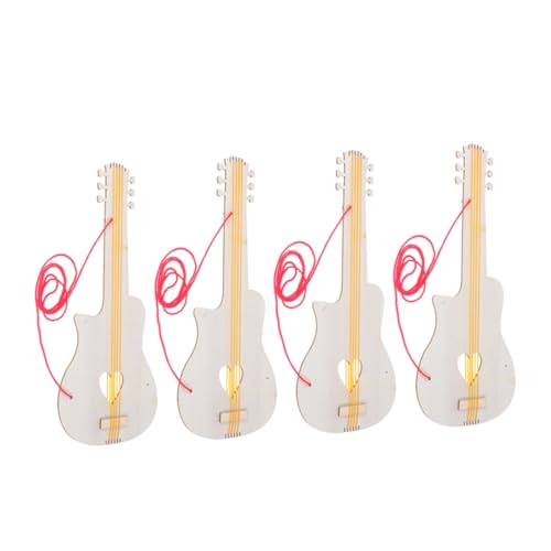 Milisten 4 Stück Anfänger Gitarre Gitarrenmalerei Für Musikinstrument Zum Selbermachen Gitarre Für Anfänger Gitarrendekorationen Gitarrenmodell Mini-Gitarre Aus Holz Hölzern Milisten 4 Stück Anfänger Gitarre Gitarrenmalerei Für Musikinstrument Zum Selbermachen Gitarre Für Anfänger Gitarrendekorationen Gitarrenmodell Mini-Gitarre Aus Holz Hölzern von Milisten