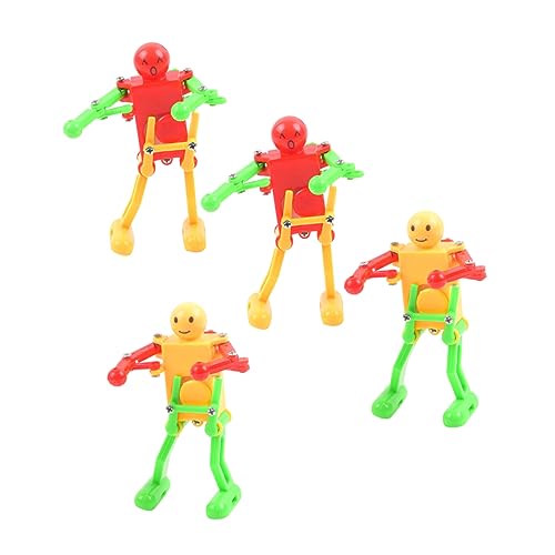 Milisten 4 Stück Aufzieh Soldatenfiguren aus Dekorative Puppen für Zuhause Stressabbau Zufälligen Farben für Party Zufällige Farbe Zufällige Farbe von Milisten