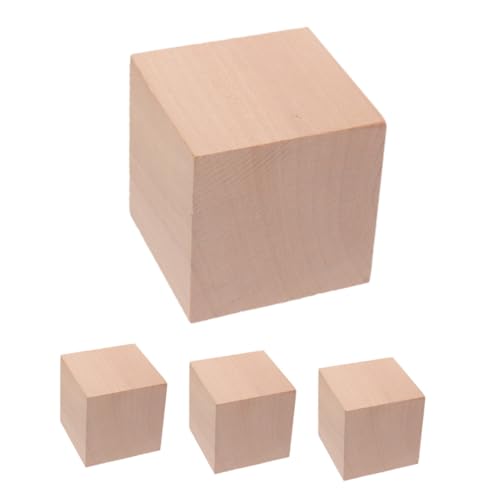 Milisten 4 Stück Bausteine Lehrmittel Leere Holzwürfel pädagogisches Blockspielzeug Bastelblöcke aus Holz Lernspiel quadratische Holzblöcke Blöcke Holz hölzern Khaki Milisten 4 Stück Bausteine Lehrmittel Leere Holzwürfel pädagogisches Blockspielzeug Bastelblöcke aus Holz Lernspiel quadratische Holzblöcke Blöcke Holz hölzern Khaki von Milisten