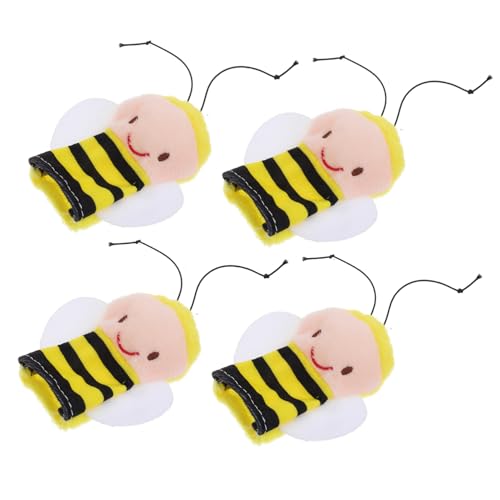 Milisten 4 Stück Bienen-Fingerpuppenspielzeug Fingerpuppen Tiere Fingerpuppen Tierische Fingerpuppen für Fingertierpuppen schöne Fingerpuppen Puppen für Kleinkinder Plüsch Milisten 4 Stück Bienen-Fingerpuppenspielzeug Fingerpuppen Tiere Fingerpuppen Tierische Fingerpuppen für Fingertierpuppen schöne Fingerpuppen Puppen für Kleinkinder Plüsch von Milisten
