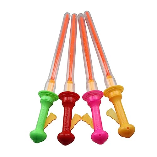 Milisten 4 Stück Bubble Blower Bubble Wand Partygeschenk Blasen Machender Zauberstab Seifenblasenmacher Zauberstab Bubble Sticks Für Blasengebläse Für von Milisten