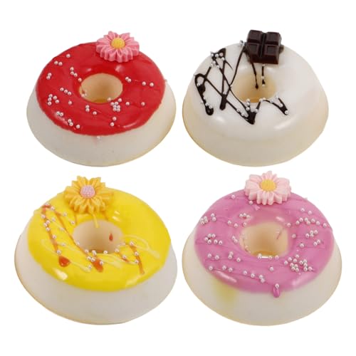 Milisten 4 Stück Donuts Donut Donut Donut Donut Donut Donut Display Donut Laden Donut Donut PVC von Milisten
