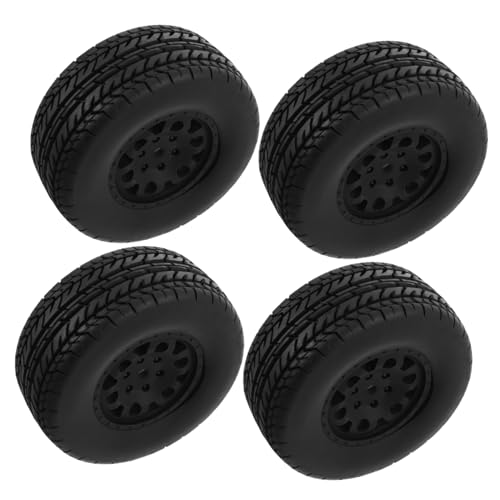 Milisten 4 Stück Ferngesteuertes Modellauto Rc-autoräder Rc-Cars Für Erwachsene Spielzeugreifen Ferngesteuertes Autozubehör Modellautoreifen Mini-rc-Truck Mini-Reifen Rc-Rad Black Plastik Milisten 4 Stück Ferngesteuertes Modellauto Rc-autoräder Rc-Cars Für Erwachsene Spielzeugreifen Ferngesteuertes Autozubehör Modellautoreifen Mini-rc-Truck Mini-Reifen Rc-Rad Black Plastik von Milisten