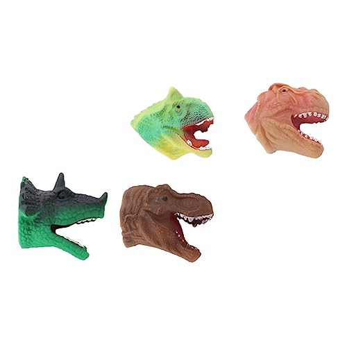 Milisten 4 Stück Fingerpuppen Dinosaurier Teiliges für Interaktive Handpuppen für Kreatives Fördert Fantasie und Geschichtenerzählen Milisten 4 Stück Fingerpuppen Dinosaurier Teiliges für Interaktive Handpuppen für Kreatives Fördert Fantasie und Geschichtenerzählen von Milisten