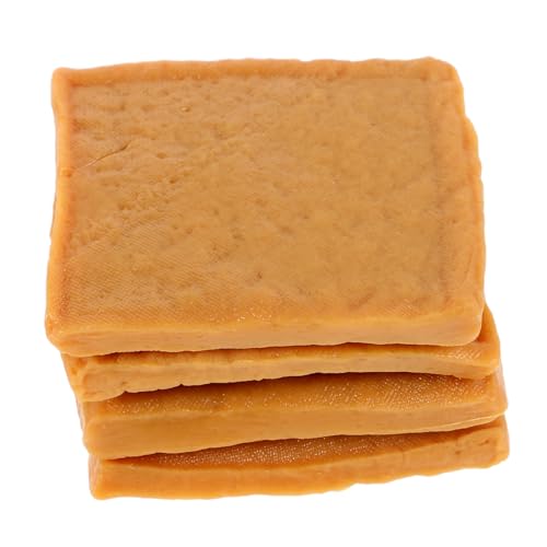 Milisten 4stücke Künstliches Tofu Modell Realistische Dekoration Für Küche Und Restaurant Einzigartige Fake Tofu Skulptur Für Home Display Und Tischdekoration Milisten 4stücke Künstliches Tofu Modell Realistische Dekoration Für Küche Und Restaurant Einzigartige Fake Tofu Skulptur Für Home Display Und Tischdekoration von Milisten