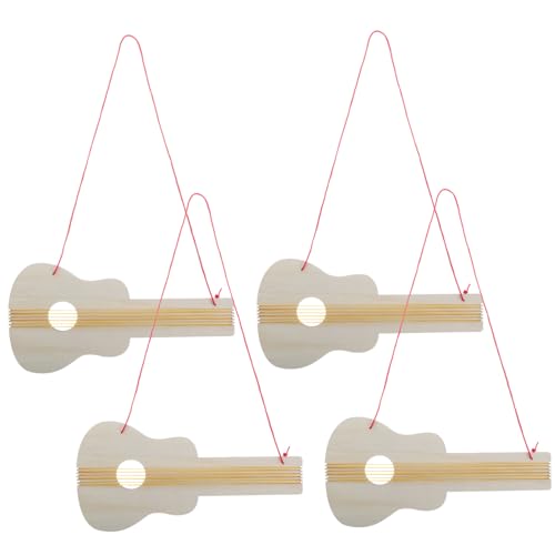 Milisten 4 Stück Gitarrenfarbe Musikinstrument Gitarrenkinder Basteln Mit Holzgitarren Holzgitarre Für Gitarrenmalerei Für Blanko-scheiben Zum Basteln Aus Holz Beige Hölzern Milisten 4 Stück Gitarrenfarbe Musikinstrument Gitarrenkinder Basteln Mit Holzgitarren Holzgitarre Für Gitarrenmalerei Für Blanko-scheiben Zum Basteln Aus Holz Beige Hölzern von Milisten