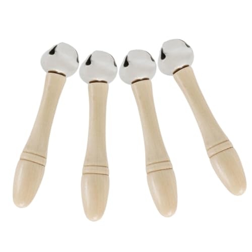 Milisten 4 Stück Handglocken mit Holzgriff Musikinstrument für Anfänger für Partys Konzerte und Kinderfeste Vielseitig Einsetzbar Trainings und Klassenzimmerglocke Milisten 4 Stück Handglocken mit Holzgriff Musikinstrument für Anfänger für Partys Konzerte und Kinderfeste Vielseitig Einsetzbar Trainings und Klassenzimmerglocke von Milisten