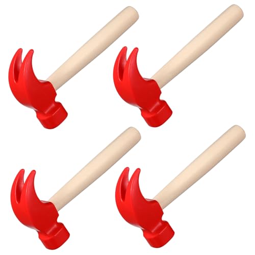 Milisten 4 Stück Holzhammer Teilig Glatte Oberfläche Sicher Leicht Tragbar Pädagogisches Werkzeug für Jungen und Mädchen Eltern Junge Mädchen Aktivität Milisten 4 Stück Holzhammer Teilig Glatte Oberfläche Sicher Leicht Tragbar Pädagogisches Werkzeug für Jungen und Mädchen Eltern Junge Mädchen Aktivität von Milisten