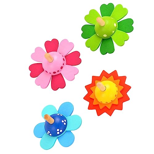 Milisten 4stücke Teiliges Set Holz-gyroskop Spielzeug Für Junge Mädchen Lustige Blumenform Lernspielzeug Hand-Augen-koordination Und Kognitiven Fähigkeiten Für Stressabbau Milisten 4stücke Teiliges Set Holz-gyroskop Spielzeug Für Junge Mädchen Lustige Blumenform Lernspielzeug Hand-Augen-koordination Und Kognitiven Fähigkeiten Für Stressabbau von Milisten