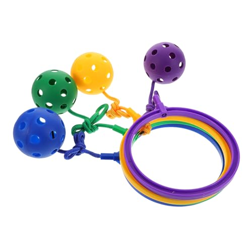 Milisten 4 Stück Hüpfball für Leicht tragbar Trainingsgeräte Aktives Gleichgewicht Ring Multiplayer Aktivität Aktives für Jugendliche Übung für Sport Plastik Milisten 4 Stück Hüpfball für Leicht tragbar Trainingsgeräte Aktives Gleichgewicht Ring Multiplayer Aktivität Aktives für Jugendliche Übung für Sport Plastik von Milisten