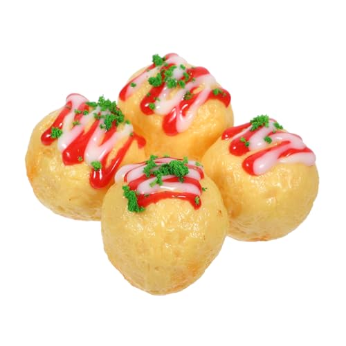 Milisten 4 Stück Japanische Snacks Modelle Teiliges Realistische Essensdekoration für Puppenhaus für Fotorequisiten und Layout und Liebevolle Gestaltung Milisten 4 Stück Japanische Snacks Modelle Teiliges Realistische Essensdekoration für Puppenhaus für Fotorequisiten und Layout und Liebevolle Gestaltung von Milisten