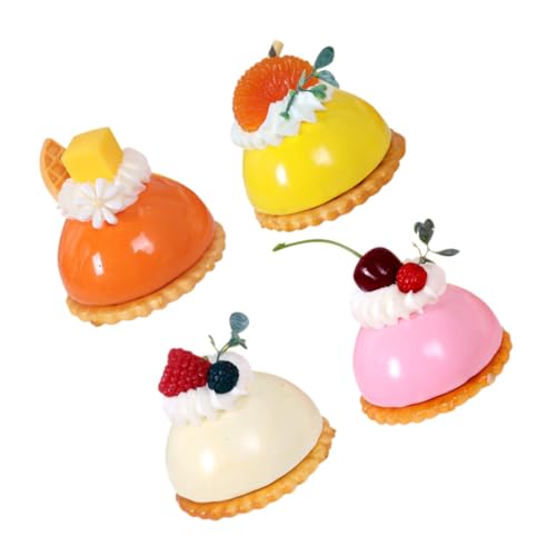 Milisten 4 Stück Kuchenmodell Kühlschrankaufkleber Rollenspiel Mit Gefälschter Küche Mini Heimdekor Gestuftes Dessert Realistische Süße Künstliche Kuchen Requisite Kuchendekor Milisten 4 Stück Kuchenmodell Kühlschrankaufkleber Rollenspiel Mit Gefälschter Küche Mini Heimdekor Gestuftes Dessert Realistische Süße Künstliche Kuchen Requisite Kuchendekor von Milisten