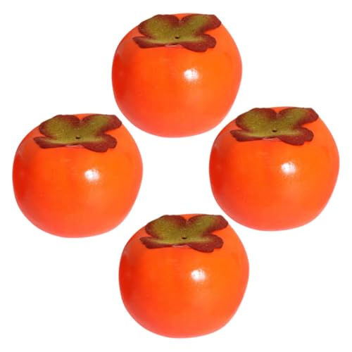 Milisten 4 Stück Künstliche Persimmon Deko Teiliges aus Realistischen Obstmodellen für Kreative Arrangements Foto Requisiten Langlebig und Vielseitig Einsetzbar Milisten 4 Stück Künstliche Persimmon Deko Teiliges aus Realistischen Obstmodellen für Kreative Arrangements Foto Requisiten Langlebig und Vielseitig Einsetzbar von Milisten