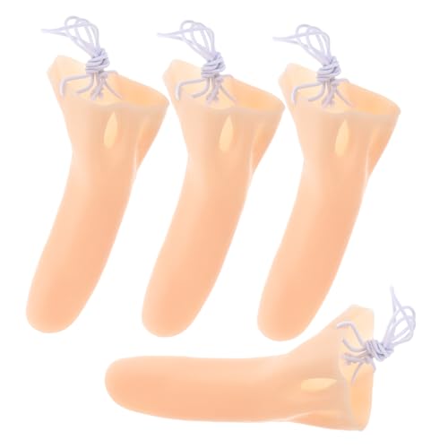 Milisten 4 Stück Lange Nasenspielzeug Nase Halloween-Kostüm Lange Nasenmaske Cosplay Nasenprothese WHO gefälschte Lange Nase Lange falsche Nase Kostümnase Vinyl Beige Milisten 4 Stück Lange Nasenspielzeug Nase Halloween-Kostüm Lange Nasenmaske Cosplay Nasenprothese WHO gefälschte Lange Nase Lange falsche Nase Kostümnase Vinyl Beige von Milisten