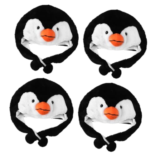 Milisten 4 Stück Lustige Pinguin Hüte mit Ohrenschutz Leichte Bequem und Warm für Geburtstagsfeiern Rollenspiele Karneval und Niedliche Kostüme Unisex Einheitsgröße Milisten 4 Stück Lustige Pinguin Hüte mit Ohrenschutz Leichte Bequem und Warm für Geburtstagsfeiern Rollenspiele Karneval und Niedliche Kostüme Unisex Einheitsgröße von Milisten