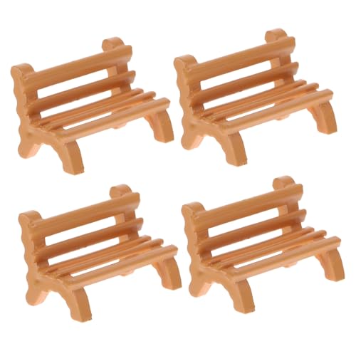 Milisten 4 Stück Maßstab Mini Gartenmöbel Deko Kunststoff Mini Bench für Puppenhaus Mikro Landschaftsdekoration DIY Zubehör für Fotografie und Raumgestaltung Milisten 4 Stück Maßstab Mini Gartenmöbel Deko Kunststoff Mini Bench für Puppenhaus Mikro Landschaftsdekoration DIY Zubehör für Fotografie und Raumgestaltung von Milisten