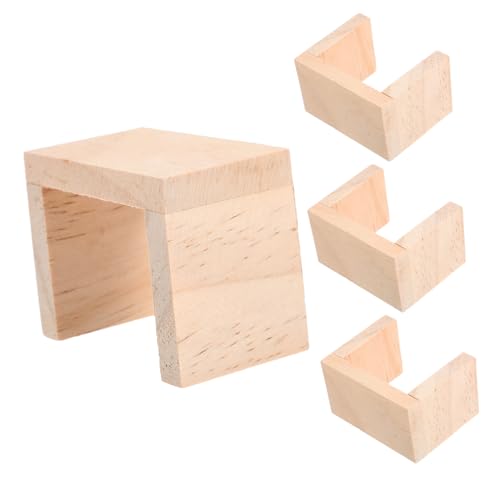Milisten 4stücke Miniatur Hocker Dekorative Möbel Für Puppenhäuser Vielseitige Miniaturmöbel Für Schlafzimmer Und Küche Detailreiches Design Und Komfortabel von Milisten