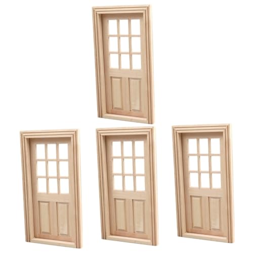 Milisten 4 Stück Mini Tür Und Fenstermodell Mini Möbel Requisite Heimdekoration Puppenhausmöbel Kleine Häuser Dekoration Kleine Häuser Holztür Miniatur Puppenhaus Miniaturen Milisten 4 Stück Mini Tür Und Fenstermodell Mini Möbel Requisite Heimdekoration Puppenhausmöbel Kleine Häuser Dekoration Kleine Häuser Holztür Miniatur Puppenhaus Miniaturen von Milisten