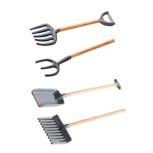 Milisten 4 Stück Miniatur Gartengeräte Set für Teiliges Zubehör für Puppenhäuser Schaufel und Rechen für Kreative Gartenarbeit Fördert Fantasie und Kognitive Fähigkeiten Milisten 4 Stück Miniatur Gartengeräte Set für Teiliges Zubehör für Puppenhäuser Schaufel und Rechen für Kreative Gartenarbeit Fördert Fantasie und Kognitive Fähigkeiten von Milisten