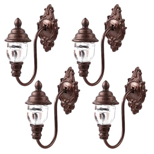Milisten 4 Stück Moos Micro Landscape Wandleuchte Modell licht Mini House Decor Dollhouse Miniaturlampe mit Licht Tischlampe Hausdekoration Puppenhaus-Leuchten Sandtisch Nachtlicht Abs Milisten 4 Stück Moos Micro Landscape Wandleuchte Modell licht Mini House Decor Dollhouse Miniaturlampe mit Licht Tischlampe Hausdekoration Puppenhaus-Leuchten Sandtisch Nachtlicht Abs von Milisten