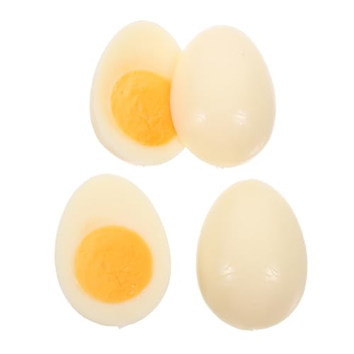 Milisten 4 Stück Nachgeahmte Eier Realistisch Dekorativ Gefälschtes Ei Spielzeugnahrung Huhn Anzeige Künstliche Lebensechte Eier Food Requence Kunstei-Requisite PVC Orange Milisten 4 Stück Nachgeahmte Eier Realistisch Dekorativ Gefälschtes Ei Spielzeugnahrung Huhn Anzeige Künstliche Lebensechte Eier Food Requence Kunstei-Requisite PVC Orange von Milisten