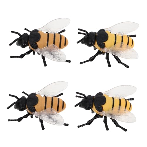 Milisten 4 Stück Personal Halloween Bee Appreciation Fillers Flipping Neuheit Und Kleinkinder Zubehör Preise Stuffers Figuren Walking Toys Simulation Klassenzimmer Goody Toy Party von Milisten