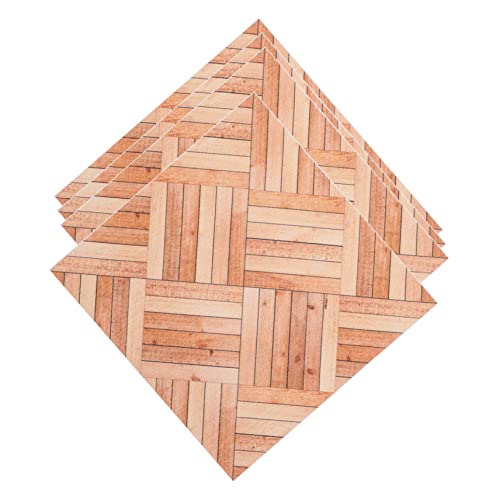 Milisten 4 Stück Puppenhaus Boden Miniatur Puppenhaus Kleines Kleines Mini Boden Zum Basteln Mini Ornamente Zum Basteln Mini Dielen Dekoration Puppenhaus Zubehör von Milisten