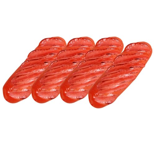 Milisten 4 Stück Realistische Fake Wurst Modelle für Heimküche Partydekoration Fotografie Requisiten Kinderfreundlich und Leicht Transportierbar Milisten 4 Stück Realistische Fake Wurst Modelle für Heimküche Partydekoration Fotografie Requisiten Kinderfreundlich und Leicht Transportierbar von Milisten