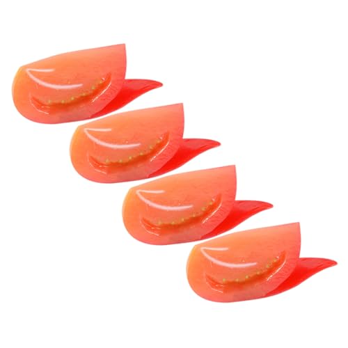 Milisten 4 Stück Realistische Künstliche Tomaten Modelle Lifelike Tomatenscheiben für Fotografie Dekoration und Lehrzwecke für Küchen und Schaufenster Displays Milisten 4 Stück Realistische Künstliche Tomaten Modelle Lifelike Tomatenscheiben für Fotografie Dekoration und Lehrzwecke für Küchen und Schaufenster Displays von Milisten