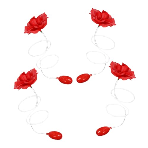 Milisten 4 Stück Realistische Wasser-spritzrose Prank für April Fools Day Halloween Party Erwachsene und Spaß Milisten 4 Stück Realistische Wasser-spritzrose Prank für April Fools Day Halloween Party Erwachsene und Spaß von Milisten
