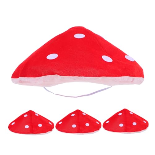 Milisten 4 Stück Roter Pilzhut mit Weißen Punkten Leichter Cosplay und Bühnenhut Innenmaß Vielseitig für Kinderkostüme Karneval und Party Farblich Stabil und Komfortabel zu Tragen Milisten 4 Stück Roter Pilzhut mit Weißen Punkten Leichter Cosplay und Bühnenhut Innenmaß Vielseitig für Kinderkostüme Karneval und Party Farblich Stabil und Komfortabel zu Tragen von Milisten